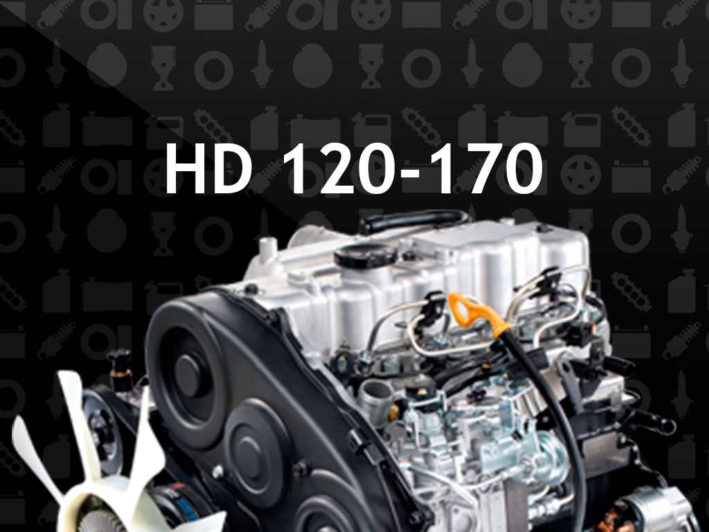 Двигатель Hyundai HD 120-170