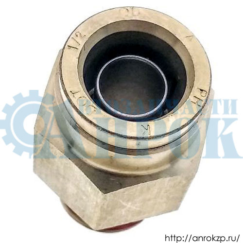 Штуцер трубопровода пневмосистемы тормозов HYUNDAI HD120/170/450 KOREA 58933-7H951 / 589337H951.