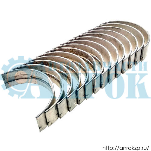 Вкладыши коренные 21020-83020 / 2102083020 d+0.00 к-т дв.D6ABDD/AC/AV от производителя KOREA для автомобиля  HYUNDAI HD160/170/260/270/450.