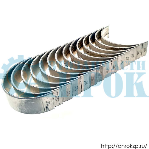 Вкладыши коренные 21020-83020 / 2102083020 d+0.00 к-т дв.D6ABDD/AC/AV от производителя KOREA для автомобиля  HYUNDAI HD160/170/260/270/450.
