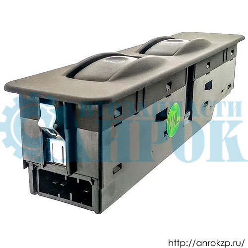 Выключатель стеклоподъемника левой двери HYUNDAI HD120/170/250/270/370/500 MК 93691-6C000 / 936916C000 / 93691-7A000 / 936917A000.