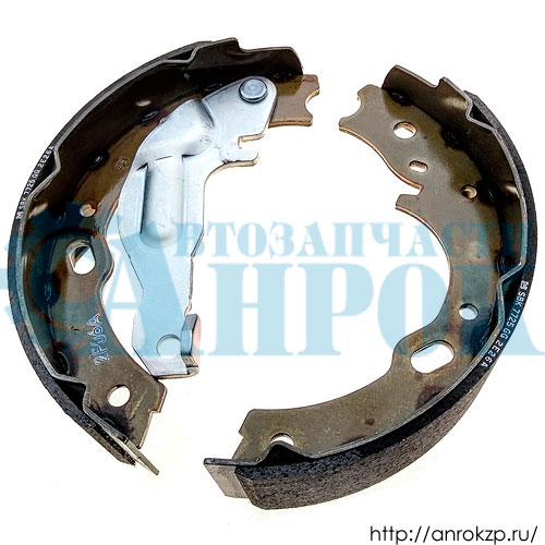 Колодки стояночного тормоза (2шт) HYUNDAI HD65/78 дв.D4GA МК 59822-5LA00 / 598225LA00.