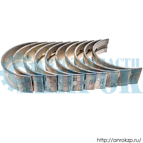 Вкладыши коренные ремонт 0,50 HYUNDAI HD260/270/370 дв.D8AB/D8AY/ 8DC91 KOREA 21020-72902 / 2102072902.