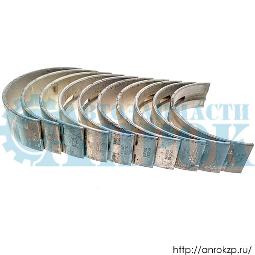 Вкладыши коренные ремонт 0,50 HYUNDAI HD260/270/370 дв.D8AB/D8AY/ 8DC91 KOREA 21020-72902 / 2102072902.
