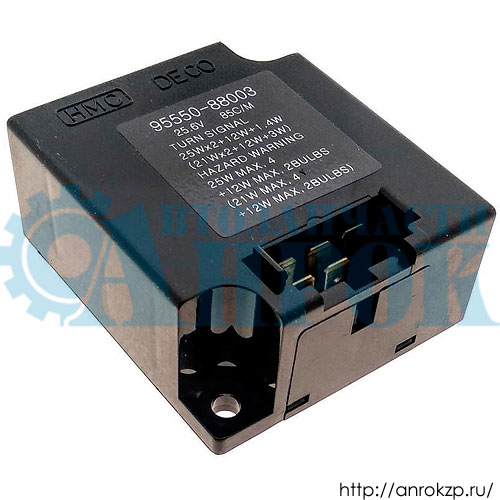 Реле поворота 95550-88003 / 9555088003 от производителя MK для автомобиля HYUNDAI HD120.