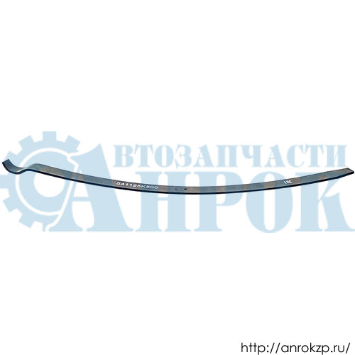 Лист рессоры передней подкоренной №2 54112-5K500 / 541125K500 производства Китай для автомобилей HYUNDAI HD 65/78.