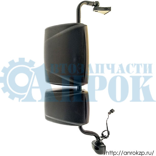Зеркало боковое правое в сборе с кронштейном с подогревом HYUNDAI HD120/170/250/360/450/500 МК 87640-7M710 / 876407M710