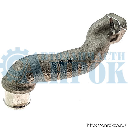 Трубка охлаждения ЕГР (клапана контроля выхлопных газов) HYUNDAI HD120 D6GA MK 28446-52001 / 2844652001.
