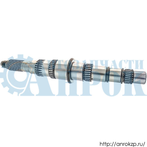 Вал вторичный КПП HYUNDAI HD120 дв.D6DA16/22 KOREA QW43231-6A340 / QW432316A340 / QW432-316A340 / 43231-6A340 / 432316A340.