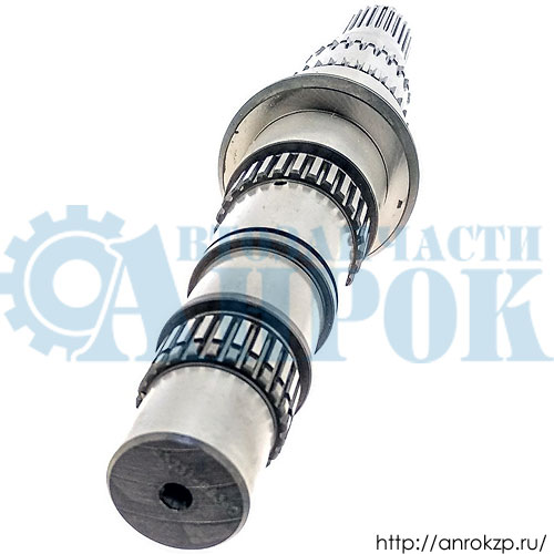 Вал вторичный КПП HYUNDAI HD120 дв.D6DA16/22 KOREA QW43231-6A340 / QW432316A340 / QW432-316A340 / 43231-6A340 / 432316A340.