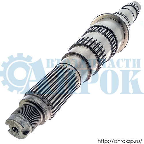 Вал вторичный КПП HYUNDAI HD120 дв.D6DA16/22 KOREA QW43231-6A340 / QW432316A340 / QW432-316A340 / 43231-6A340 / 432316A340.