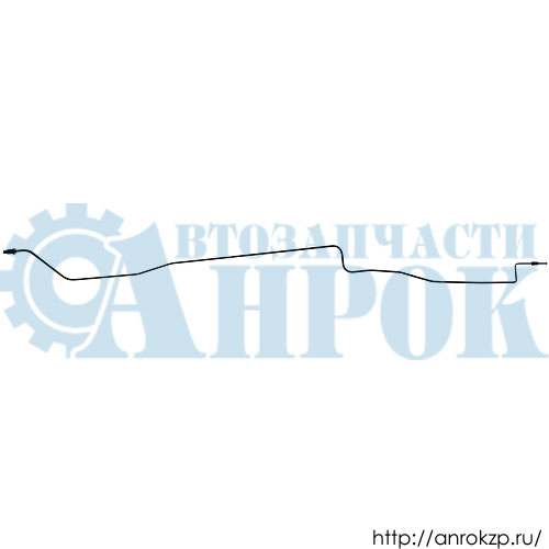 Трубка тормозная магистральная правая HYUNDAI Porter 2 МК 58727-4F050 / 587274F050.