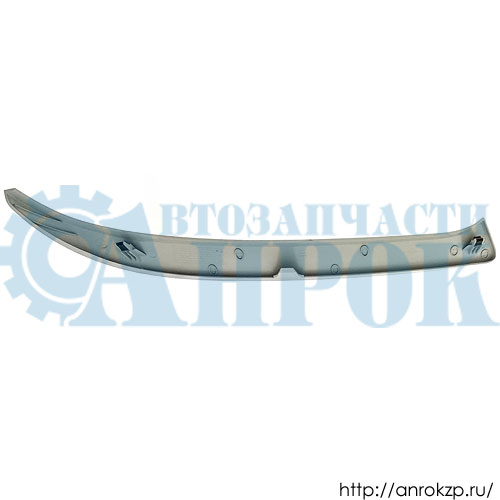 Накладка бампера верхняя, ресничка левая (Кузбасс) HYUNDAI County МК 86330-58000 / 8633058000.