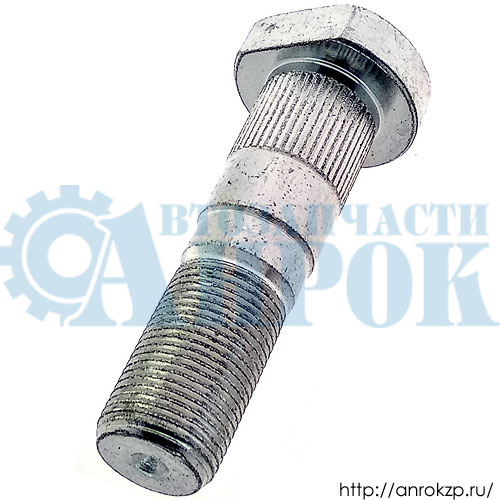 Шпилька колеса передняя R19.5 51775-6A500 / 517756A500 дв.D6GA от производителя МК для автомобиля HYUNDAI HD120.